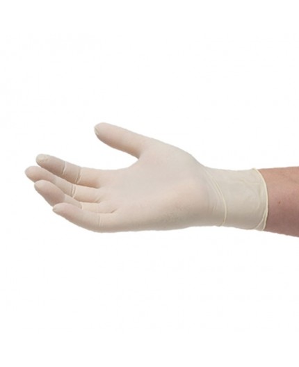 Gants en Latex Poudrés, Taille S, 100 pièces