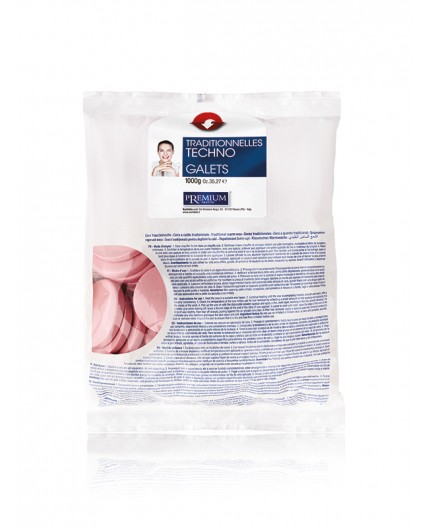 Cire Chaude Galets Rose - 1 Kg