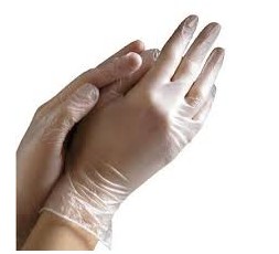 Gants en latex poudrés, Taille M, 100 pièces