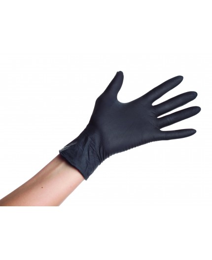 Gants en nitrile non poudrés, Taille M, 100 Pièces