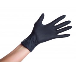 Gants en nitrile non poudrés, Taille S, 100 pièces